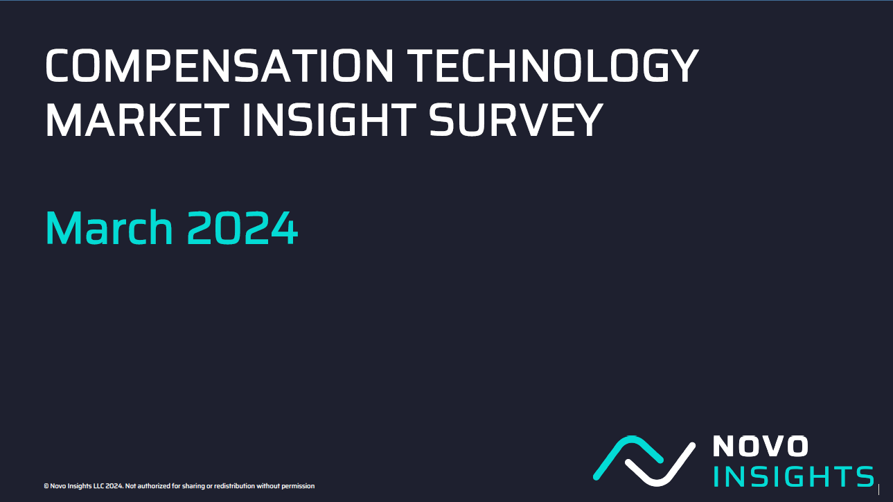 2024 CompTech Market Insights Survey